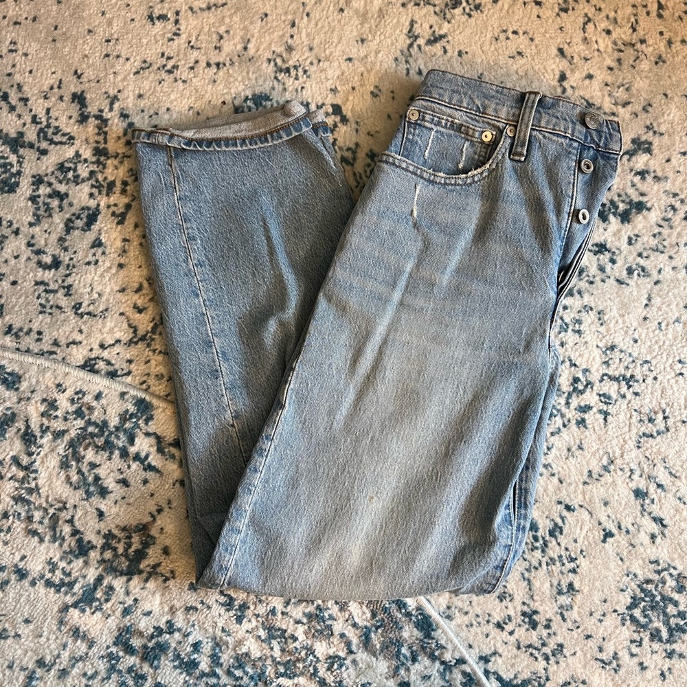Madewell balloon jeans 25T